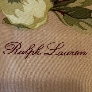 Vintage Ralph Lauren silk scarf